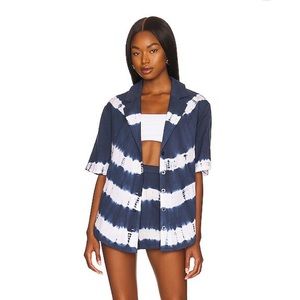 x REVOLVE Bari Shirt in Navy & White SET
